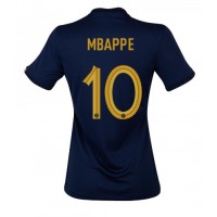 Ranska Kylian Mbappe #10 Kotipaita Naiset MM-kisat 2022 Lyhythihainen